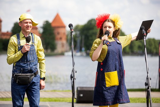  Į Trakus kviečia miesto šventė „Trakų vasara 2024“!<br> L.Bartkaus nuotr.