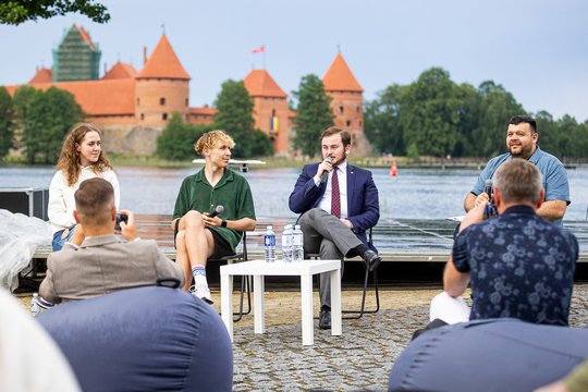  Į Trakus kviečia miesto šventė „Trakų vasara 2024“!<br> L.Bartkaus nuotr.