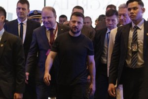 V. Zelenskis atvyko į Singapūrą