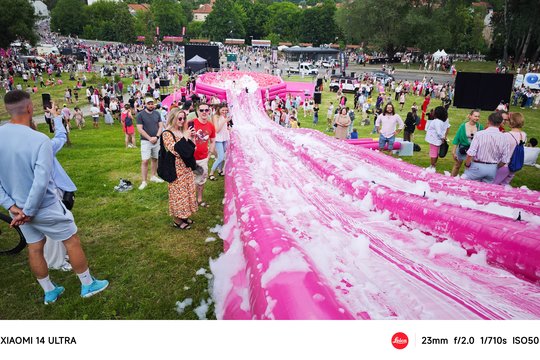  Šaltibarščių festivalyje Vilniuje užfiksuoti du rekordai.<br> T.Bauro nuotr.