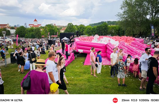  Šaltibarščių festivalyje Vilniuje užfiksuoti du rekordai.<br> T.Bauro nuotr.