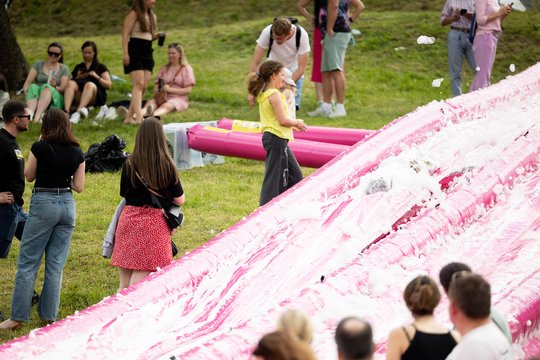  Šaltibarščių festivalyje Vilniuje užfiksuoti du rekordai.<br> T.Bauro nuotr.