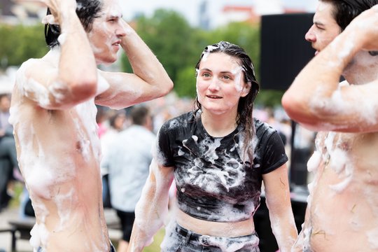  Šaltibarščių festivalyje Vilniuje užfiksuoti du rekordai.<br> T.Bauro nuotr.