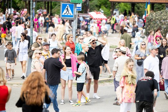  Šaltibarščių festivalyje Vilniuje užfiksuoti du rekordai.<br> T.Bauro nuotr.