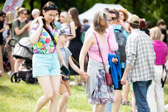  Šaltibarščių festivalyje Vilniuje užfiksuoti du rekordai.<br> T.Bauro nuotr.