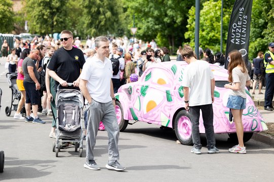  Šaltibarščių festivalyje Vilniuje užfiksuoti du rekordai.<br> T.Bauro nuotr.