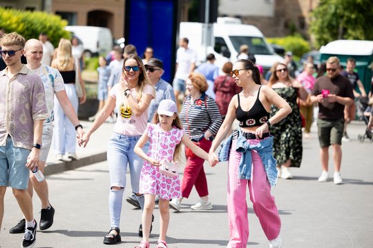  Šaltibarščių festivalyje Vilniuje užfiksuoti du rekordai.<br> T.Bauro nuotr.