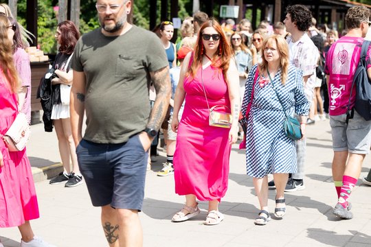  Šaltibarščių festivalyje Vilniuje užfiksuoti du rekordai.<br> T.Bauro nuotr.