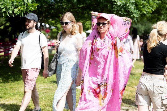  Šaltibarščių festivalyje Vilniuje užfiksuoti du rekordai.<br> T.Bauro nuotr.