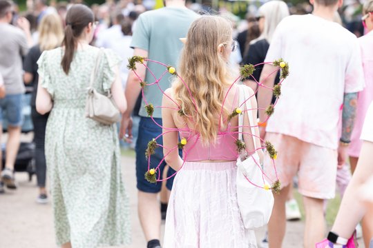  Šaltibarščių festivalyje Vilniuje užfiksuoti du rekordai.<br> T.Bauro nuotr.