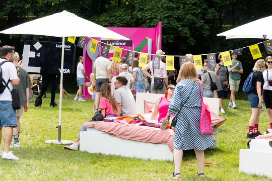  Šaltibarščių festivalyje Vilniuje užfiksuoti du rekordai.<br> T.Bauro nuotr.