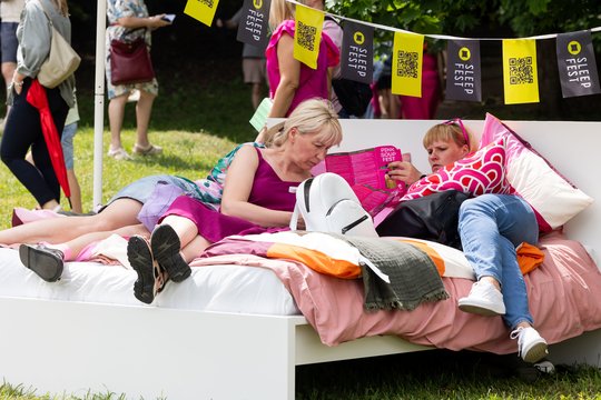  Šaltibarščių festivalyje Vilniuje užfiksuoti du rekordai.<br> T.Bauro nuotr.