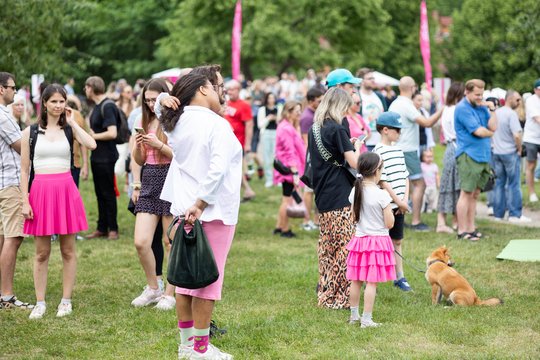  Šaltibarščių festivalyje Vilniuje užfiksuoti du rekordai.<br> T.Bauro nuotr.