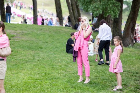  Šaltibarščių festivalyje Vilniuje užfiksuoti du rekordai.<br> T.Bauro nuotr.