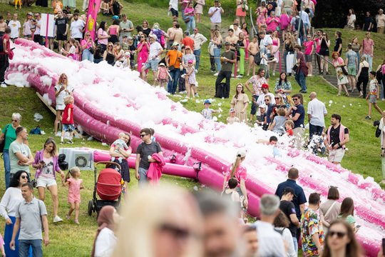  Šaltibarščių festivalyje Vilniuje užfiksuoti du rekordai.<br> T.Bauro nuotr.