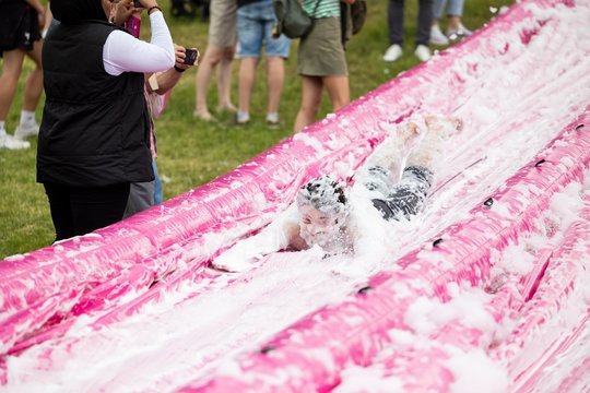  Šaltibarščių festivalyje Vilniuje užfiksuoti du rekordai.<br> T.Bauro nuotr.