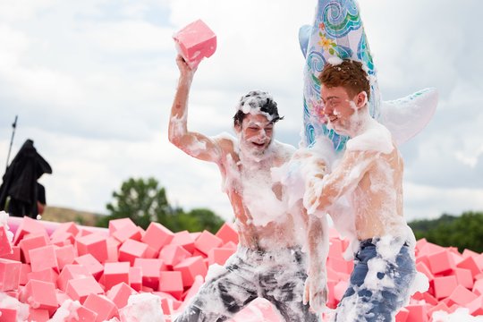  Šaltibarščių festivalyje Vilniuje užfiksuoti du rekordai.<br> T.Bauro nuotr.