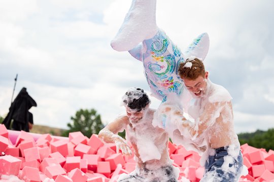  Šaltibarščių festivalyje Vilniuje užfiksuoti du rekordai.<br> T.Bauro nuotr.