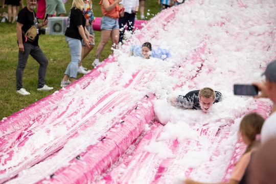  Šaltibarščių festivalyje Vilniuje užfiksuoti du rekordai.<br> T.Bauro nuotr.