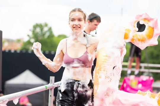  Šaltibarščių festivalyje Vilniuje užfiksuoti du rekordai.<br> T.Bauro nuotr.