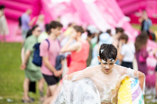  Šaltibarščių festivalyje Vilniuje užfiksuoti du rekordai.<br> T.Bauro nuotr.