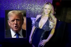 Su grasinimais mirtimi susidurianti S. Daniels: D. Trumpas turėtų būti įkalintas