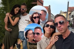 Linas Adomaitis jautriai pasveikino žmoną gimimo dienos proga: pasidalijo niekur nematytais kadrais