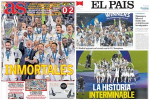 Ispanų spauda po triumfo aukštino „Real“: „Jie – nemirtingi“