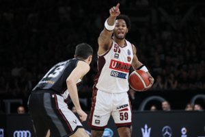 Italijos žiniasklaida trimituoja apie „Žalgirio“ dėmesį Venecijoje dominavusiu ir skraidžiusiu amerikiečiu