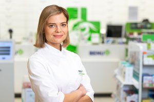 Vaistininkė ir sunkiosios atletikos sportininkė Jūratė: „Nemažai informacijos randama internete, tačiau vaistininko vaidmuo – nemenksta“