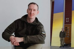 Mindaugas Jonušas-Minedas prisijungė prie Ukrainos kariuomenės: tapo savanoriu paramediku