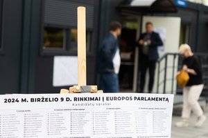Pirmąją išankstinio balsavimo EP dieną Vilniuje tikimasi sulaukti 3 tūkst. rinkėjų