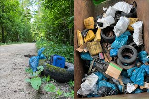 Unikaliame Kliošių miške įvyko pirmoji „Mes Darom“ akcija