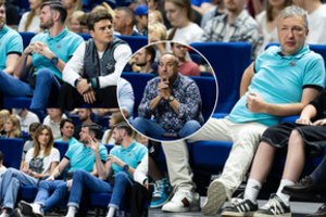 Išsiaiškinti, kas laimės LKL bronzą, atvyko žymūs žmonės: pirmoje eilėje ir Antanas Guoga