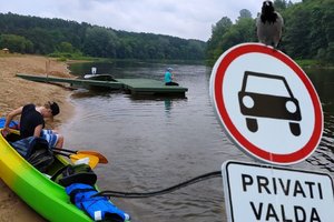 Paprastai ir aiškiai: ką reikia žinoti apie užtvertus privažiavimus prie ežerų ar upių