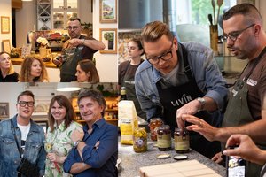 Maisto entuziastai domėjosi italų virtuve: į patiekalų gamybą įsitraukė ir S. Vaitulionis