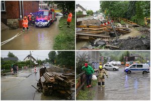 Lenkiją vėl siaubė gamtos stichija: tiek kritulių nematė jau seniai, vanduo užliejo gatves bei namus