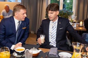 R. Karbauskis ir I. Vėgėlė planuoja susitikimą: aptars politinio bendradarbiavimo perspektyvas