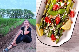 Salotos su smidrais ir feta: lengvai pagaminamas patiekalas tiks ir pietums, ir vakarienei