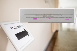 Lietuvių kalbos ir literatūros egzamino užduočių lape – kuriozas: „Taip dar reikia sugebėti“