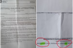 Egzamino užduotis išvydusi abituriento mama nebegalėjo tylėti: „Dvyliktokai pakraupę ir prašo teisybės“