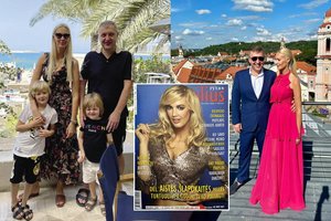 Tada ir dabar: gražuolė A. Šlapokaitė su A. Guoga svajojo sukurti daugiavaikę šeimą: „Man gražu“