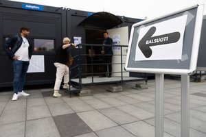 Lietuvoje prasideda paskutinė išankstinio balsavimo EP rinkimuose diena