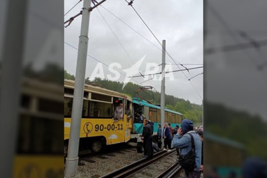 Incidentas Rusijoje: Sibire per tramvajų susidūrimą sužeista 90 žmonių, vienas žuvo