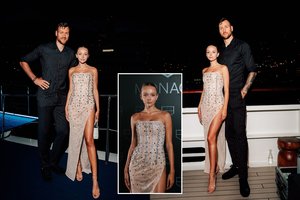 Prestižinių lenktynių VIP vakarėlyje sužibėjo D. Motiejūnas ir B. Gaižauskaitė