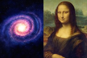 Ką turi bendro galaktikos ir Leonardo da Vinci šedevras?