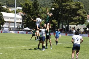 Kovingumą pademonstravę Lietuvos regbininkai tik paskutinėmis akimirkomis pralaimėjo ispanams ir britams