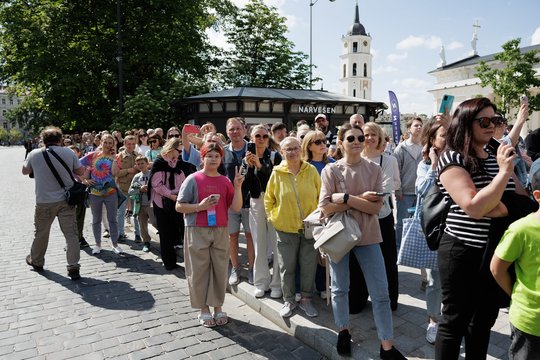 Eitynių „Už lygybę!“ akimirkos.<br>V. Skaraičio nuotr.