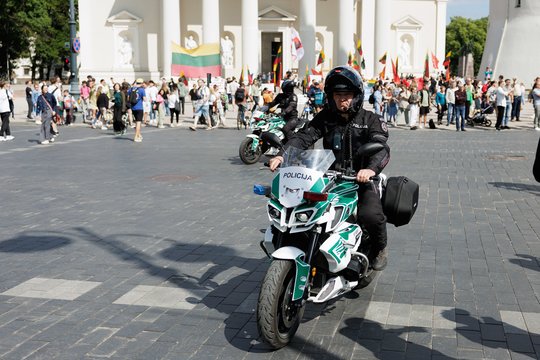 Eitynių „Už lygybę!“ akimirkos.<br>V. Skaraičio nuotr.