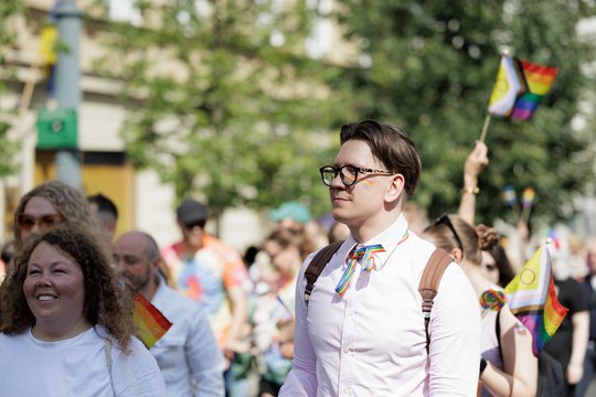 Eitynių „Už lygybę!“ akimirkos.<br>V. Skaraičio nuotr.